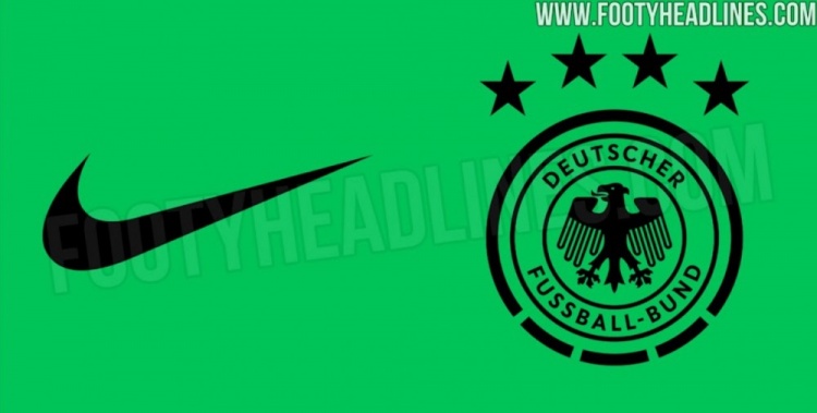 开云赛事-德国队2027年客场球衣细节曝光，采用醒目的绿色和黑色组合